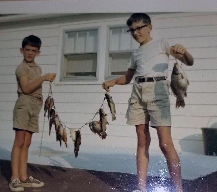 Roger and Jeff with fish